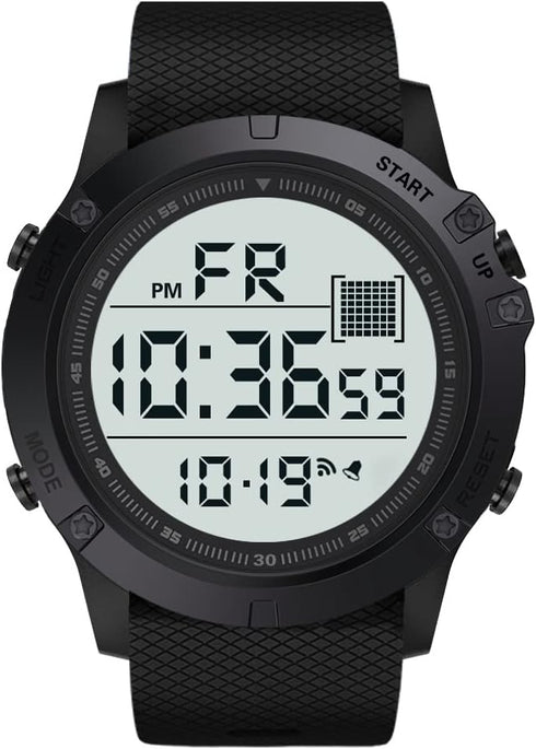 Men's Digital Sports Watch Military Electronic Waterproof Wrist Watches for Men with Stopwatch Countdown Timer Alarm Date LED Backlight...