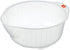 Inomata.0800 Japanese Vegetable Fruit Rice Acrylic Wash Bowl, 8-Inch, Clear...