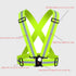 Reflective Strap Safety Vest, Lightweight,Adjustable & Elastic, Hi Vis Running Gear for Jogging,Walking,Cycling,Motorcycle,Men,Women...