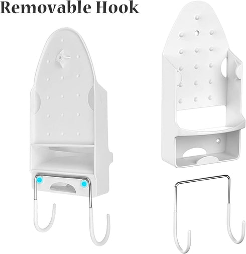 Wall Mounted Ironing Board Rack Electric Iron Holder Household Bathroom Shelf...