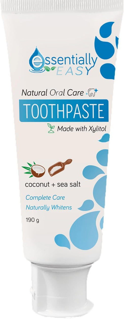 Natural Oral Care Toothpaste, Complete Care, Made with Xylitol, Coconut & Sea Salt, 190 Grams (Pack of 1)...