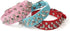 Spike Dog Collar and Leash Set, Studded Mushrooms Faux Pu Leather Durable Soft Metal Rivet Safe Spiked Cat Collars Adjustable for Small Medium Lar...