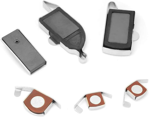 Magnetic Seam Guide, Sewing Machine Guide Magnets Universal Force Domestic Press Feet Attachments Metal Gauge Quilting Tools Accessories for Begin...