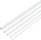OLYCRAFT 30Pcs ABS Plastic Hollow Round Tubes 12" Length Plastic Round Bar Rods 3mm 4mm 5mm 6mm 8mm Round Hollow Bar for DIY Handmade Sand Table M...