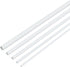 OLYCRAFT 30Pcs ABS Plastic Hollow Round Tubes 12" Length Plastic Round Bar Rods 3mm 4mm 5mm 6mm 8mm Round Hollow Bar for DIY Handmade Sand Table M...