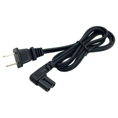 chenyang NEMA 1-15P USA Outlet to IEC 320 C7 90 Degree Angled 18 AWG Power Cable 1M...