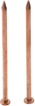 MY MIRONEY 10 Pack 4 Inch Copper Nails Solid Copper Nail Spikes for Slating & Roofing...