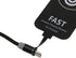 Charging Adapter USB C, Fast Receiver for Type C Devices, Ultra Slim 1000mAh Charging & 2000mAh Magnetic Suction Charging Receiver Adapter...
