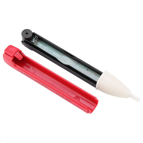 Red Test Pencil Non Contact Electricity Measurement Voltage Tester Electricity Detector with LED Light Electricity Voltage Tester...