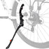 Bike Kickstand Adjustable Aluminium Alloy Bicycle Kickstand Bike Side Kickstand Fit for 22" 24" 26" 28" Mountain Bike/700 Road Bike/BMX/MTB (Three...