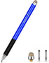 Stylus Pen 2 in 1 Fine Point & Mesh Tip for Touch Screen, Compatible for Tablet and Cellphone (1Pc, Blue)...