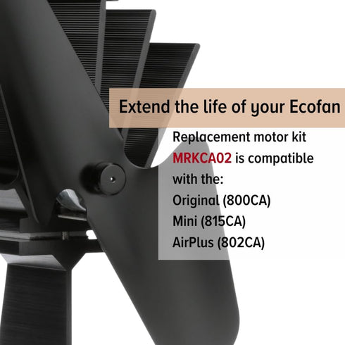 Replacement Motor Kit, MRKCA02, for Models 800CA, 815CA, 802CA, Extend The Life of Your Ecofan with Easy DIY Maintenance...