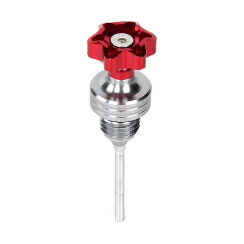 SUNQIAO Dirt Bike Dipstick, CNC Alloy Pit Bike Engine Oil Dipstick for CRF50 CRF70 KLX110 Z50 Z50J SSR 110cc Engine 125cc 150cc Dirt Bike Engine t...