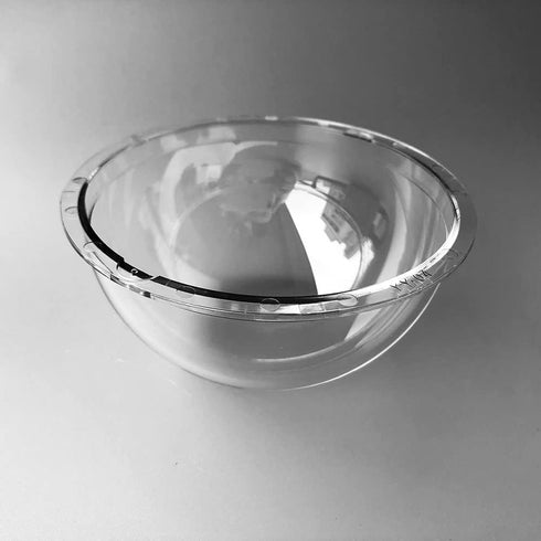 4 Inch Indoor Outdoor CCTV Replacement Acrylic Clear Cover Surveillance Cameras Security Dome Protector Housing Transparent Case, 109x56.2...