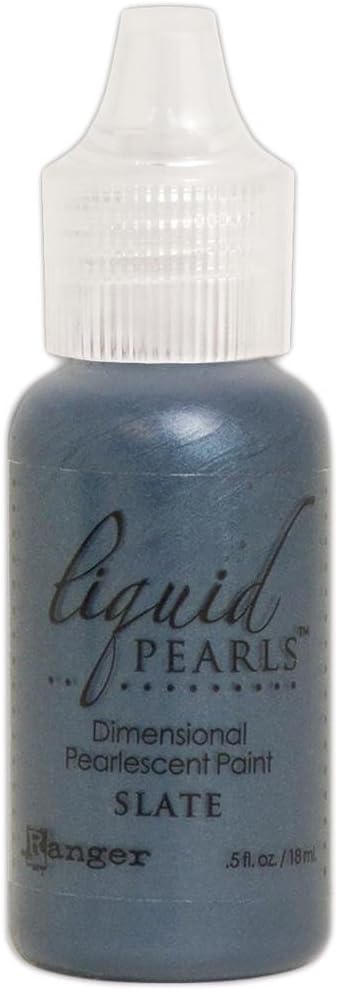 Ranger - Liquid Pearls Pearlescent Paint 2018 Bundle of 6 Colors - Bronze, Marigold, Merlot, Sage, Slate and Taffy...