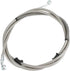 HIAORS 86" Stainless Braided Hydraulic Brake Hose Line for GY6 Kazuma Sunl Taotao Roketa Jonway Scooter Moped ATV Dirt Bike Go Kart Parts...
