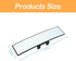 Rear View Mirror for Car, 12.1 inch Interior Clip-on Panoramic Convex Rearview Mirrors, HD Anti Glare Wide Angle and Reduce Blind Spot, Universal ...
