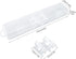 OriGlam Transparent Tableware Storage Case, Portable Flatware Utensil Box, Clear Cutlery Organziers Container for Spoon Fork Chopsticks for Travel...