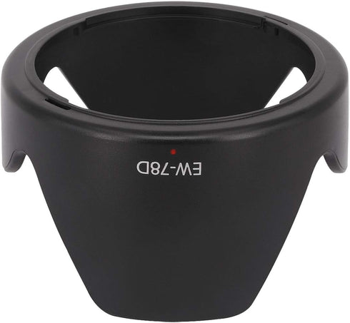 Haoge Bayonet Lens Hood for Canon EF-S 18-200mm f3.5-5.6 IS, Canon EF 28-200mm f3.5-5.6 and Canon EF 28-200mm f/3.5-5.6 USM Lens replaces Canon EW...