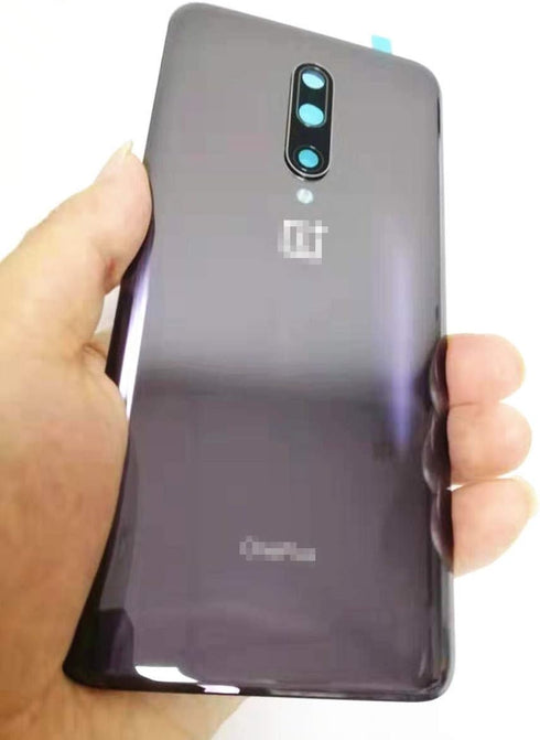 Battery Back Cover Rear Panel Glass +Camera Lens for Oneplus 7 Pro 6.67" GM1911 GM1913 GM1917 GM1910 GM1915 (Mirror Gray)...