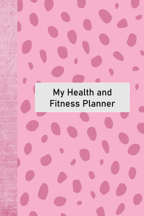 Health and Fitness Tracker Journal. Food Diary and Weight Loss Tracker With Recipe Planner...
