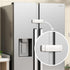 EUDEMON 1 Pack Latest French Fridge Lock French Door Refrigerator/Freezer Lock Apply to Max 3.54"(90mm) Two Door Gap Distance for Kids & Babies,Ea...