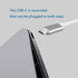 USB C to VGA Adapter, 1920x1200 Resolution, Plug & Play, Compatible with Mac OS, Windows, Chromebook, iPad Pro, Surface Book 2, HP Elitebook, Acer...