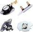 3387134 Dryer Thermostat 3977393 & 3392519 Thermal Fuse 3977767 high-Limit Thermostat Compatible Whirlpool Kenmore Roper maytag Estate Inglis Crosley Amana kitchenaid, Figure 6 is Compatible Model.