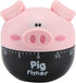 Cute Cartoon Pig Kitchen Timer Cooking Timer Cooking Mechanical Home Decor Counters for Cooking Timing Tool ()...