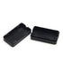 Fielect 1.89 x 1.02 x 0.61 inch Junction Box ABS Plastic Dustproof Universal Electrical Project Enclosure Black 4Pcs...