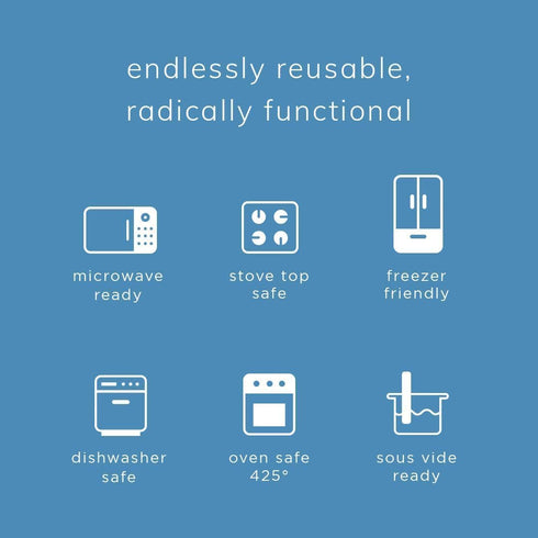 Stasher Premium Silicone Reusable Food Storage Snack Bag, Citrus | Microwave, Sous Vide, Dishwasher, Oven and Freezer Safe | BPA Free, Leak-free, ...