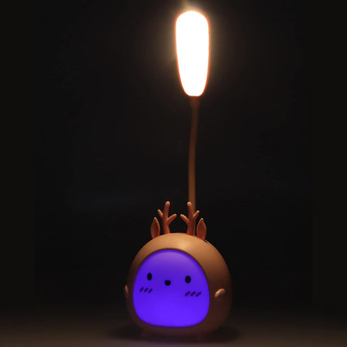 YOUTHINK Cute LED Desk Lamp, Rechargeable Lamp with Adjustable Design for Home Office Dorm...