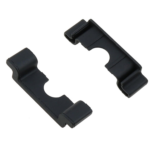 30PCS 35MM DIN Rail Cut out Protector DIN Rail End Cap Protector Black Terminal Block Suitable for 35MM DIN Rail End Mounting and Industrial Autom...