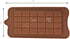 Chocolate Break-Apart Bar Silicone Leaf Edible Candy Mold Trays OVEN SAFE , ( Set of Two )...