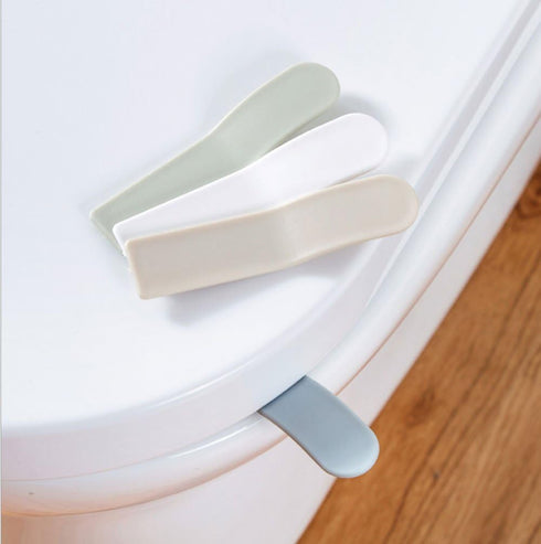 Daycount 4-Pack Toilet Cover Extractor Lid Lifter Holder, Avoid Touching with Self Adhesive Toilet Lid Protector...