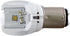 United Pacific 36935 High Power Dual Osram LED 1157 Bulb, Bright 2 Watt, 250 Lumens, Double Contact, Offset Pin – White LED/Clear Lens - ONE Bulb...