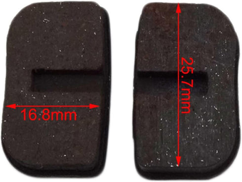 Brake Disc Pads For CT100U 97cc 2.8hp DB30 Mini Baja Doodlebug WARRIOR MB165 MB200 5.5HP 6.5HP196cc MBX10 MBX11 Minimoto MM-B80 Part With 2 Sets B...
