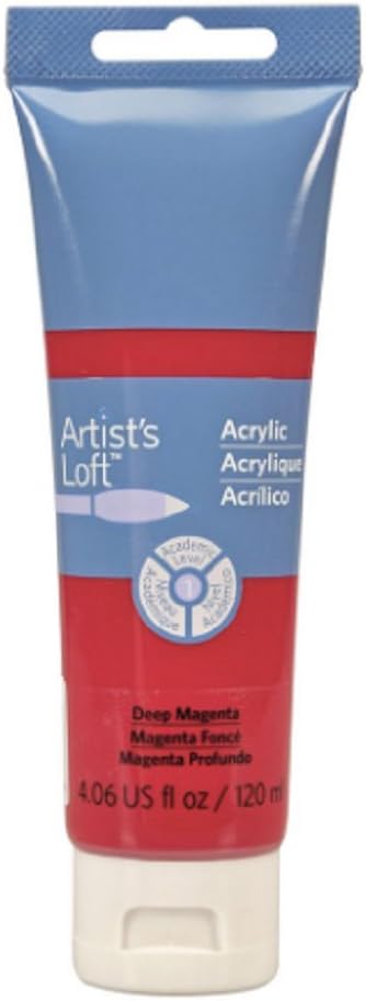 Artist's Loft Acrylic Paint, 4 oz (Magenta)...