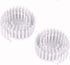 Miniature Dollhouse Fairy Garden Fence Decorative Picket Fence for DIY Diorama Crafts Project,40 Inches Long x 2 Pack (2 Pack of White)...