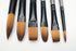 Mont Marte Gallery Series Acrylic Brush Set, 6 Piece. Selection of Synthetic Hair Paint Brushes Suitable for Acrylic Painting...