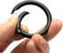10Pcs Zinc Alloy Spring O Ring, 1-1/4" 32mm Gate O Ring Round Carabiner Metal Snap Clip Trigger Spring Keyring Buckle for Bags,Purses...