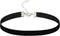 14.5 Inch Simple Black Velvet Choker Necklace with 304 Stainless Steel Chain for Women Birthday Party Wedding Jewelry Gifts...
