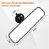 9.8'' Car Rear View Mirror with Suction Cup, Anti Glare Adjustable Auto Interior Rearview Mirror, HD Thickened Vehicle Inside Mirror Reduce Blind ...
