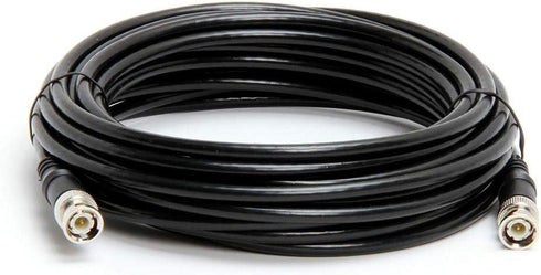 Cmple RG59U 25 Feet BNC Male to BNC Male, 75 Ohm, Coaxial BNC to BNC Video Cable, 25FT Black...