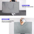 Large Size Art Portfolio Tote with Nylon Shoulder, Poster Board Storage Bag Office Supplies 24"X 36", Gray...
