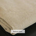LOVOUS® Nature Linen Needlework Fabric, Plain Solid Colour Linen Fabric Cloth Hemp Jute Fabric Table Cloth Garments Crafts Accessories, 20 by 62-I...