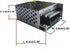 AC 110V/220V to DC 12V 5A 60W Universal Regulated Switching Power Supply Adapter Transformer Driver Converter for LED Strip Light, CCTV Security C...