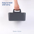 BLUE GINKGO Multipurpose Caddy Organizer - Stackable Plastic Caddy with Handle | Desk, Makeup, Dorm Caddy, Classroom Art Organizers (Made in Korea...