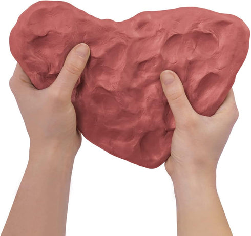 Jovi Air-Dry Modeling Clay; 8.8 oz. Terracotta, non-staining, perfect for Arts and Crafts Projects...