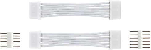 Litcessory Controller to 6-Pin Adapter for Philips Hue/Solo Lightstrip (Detachable Version, White - MICRO 6-PIN V4 / Solo Lightstrip)...
